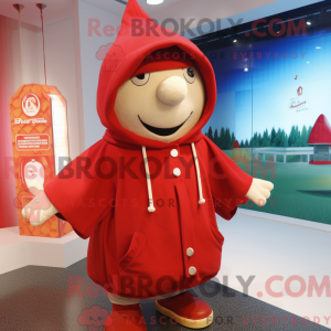 Mascot character of a Red...