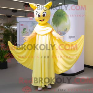 Mascot character of a Lemon...