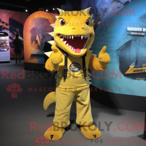 Personnage mascotte d un...