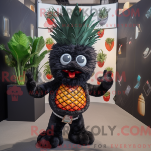 Mascot character of a Black...