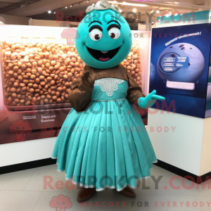 Maskot karakter af en...