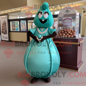 Postava maskota Teal...
