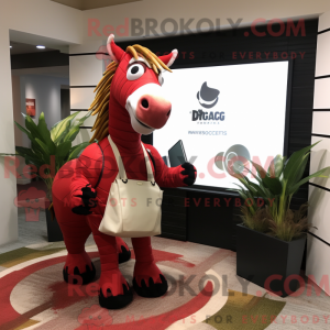 Postava maskota Red Quagga...