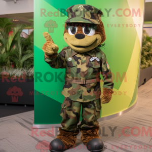 Personagem de máscara de...