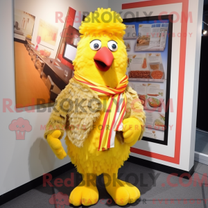 Mascot character of a...