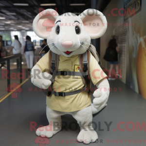 Mascot character of a Cream...