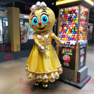 Mascot character of a Gold...