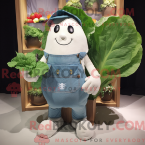 Mascot character of a White...