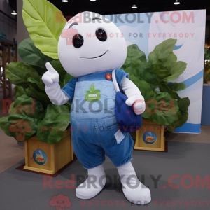 Mascot character of a White...