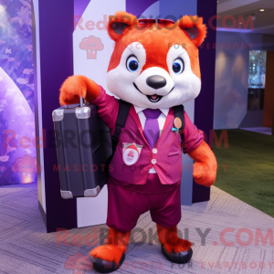 Mascot character of a...