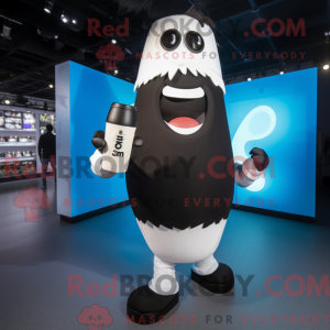 Mascot character of a Black...