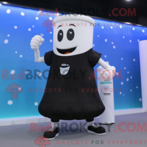 Mascot character of a Black...