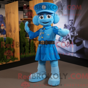 Mascot character of a Sky...