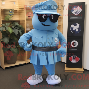 Personnage mascotte d un...