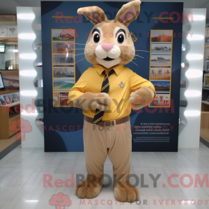 Mascot character of a Gold...