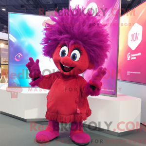 Mascot character of a...