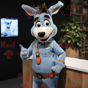 Personaggio mascotte asino...