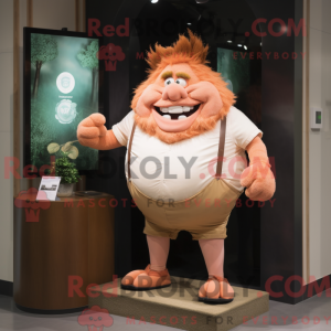 Personagem de máscara de um...