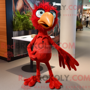 Mascot character of a Red...