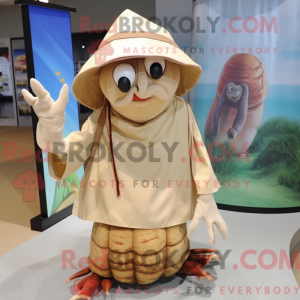 Mascottefiguur van een...