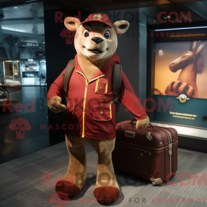 Mascot character of a...