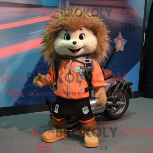 Mascot karakter van een...