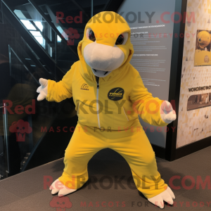 Mascot character of a...