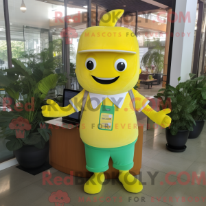 Mascottekarakter van een...