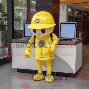 Maskot-karakter av en...