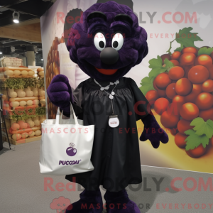 Mascot character of a Black...