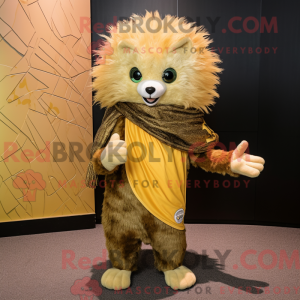 Mascot character of a Gold...