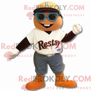Mascot character of a Rust...