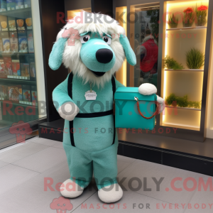 Personagem de máscara de um...