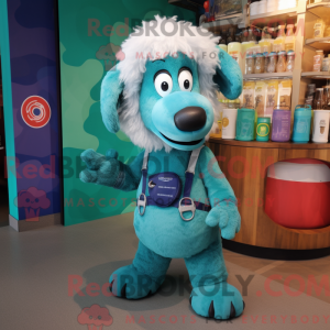 Mascot character of a...