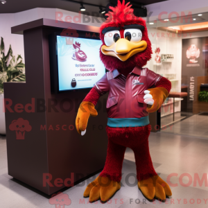 Mascot character of a...