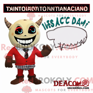 Personagem de máscara de...