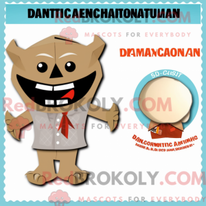 Postava maskota Tan Demon...