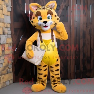 Mascottekarakter van een...
