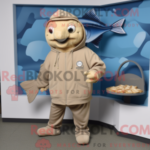 Maskottchen-Charakter eines...