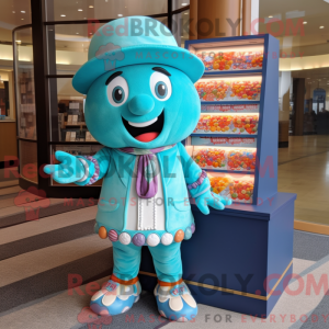 Mascot character of a...