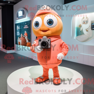 Mascot karakter van een...