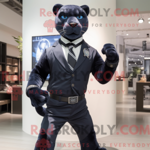 Mascottefiguur van een...