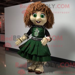 Mascot character of a Olive...