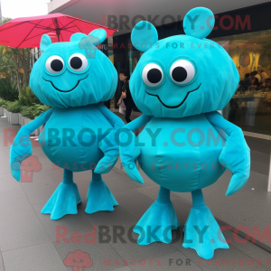 Maskot karakter af en...