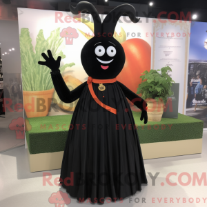 Mascot character of a Black...