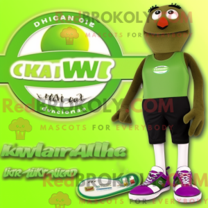 Mascot character of a Olive...