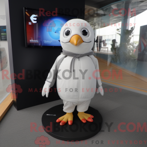 Mascot character of a White...