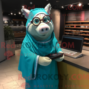 Mascot character of a...