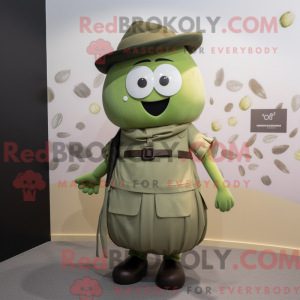 Mascot character of a Olive...