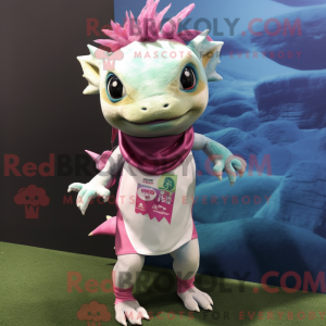 Maskottchen eines Axolotls...